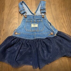 Baby OshKosh B'gosh Denim and Navy Sparkly Dress